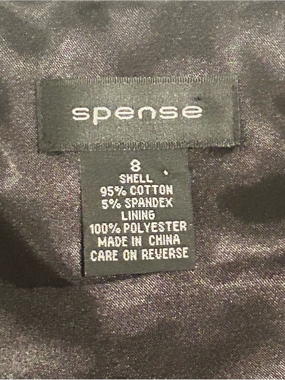 Spense Black & White Floral Button-Front Dress - Picture 4 of 7